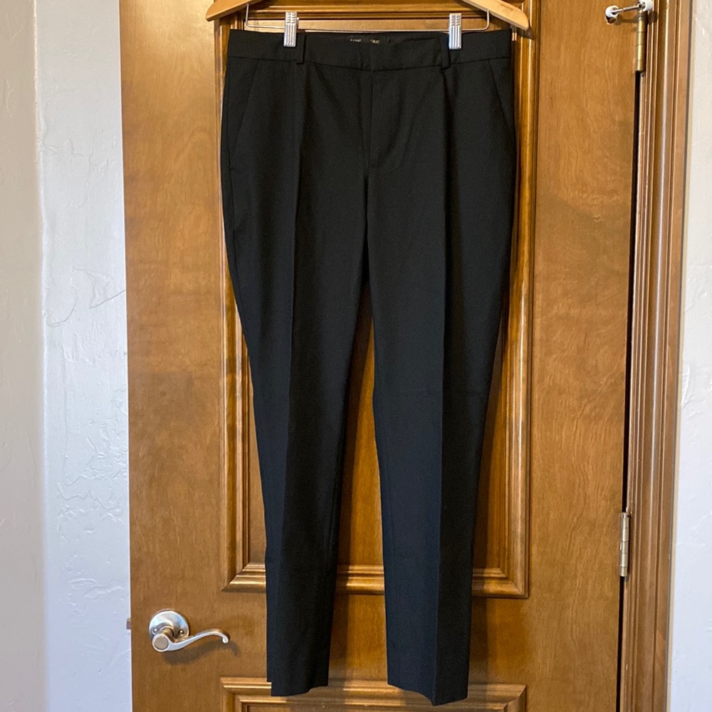 Banana Republic Ryan Curvy Fit Black dress pants size 8P